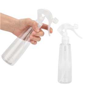 2 Bouteilles En Vaporisateur De 200ml Avec Boucle De Verrouillage-contenant Liquide Rechargeable Pour le Démaquillant