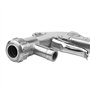 Kit Pistolet de Sablage, Pistolet Sablage Pneumatique Kit avec 4 Buses en Céramique 4.5/5/6/7mm Pression d'Air 60-120PSI Pulvéri