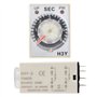 DC 24V H3Y-2 Relais temporisé DC Retardateur à 8 Broches Commutateur de contrôle du Temps 6S