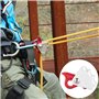 Bnineteenteam Dispositif de Verrouillage Automatique de Corde de sécurité antichute de Protection antichute d'équipement d'escal