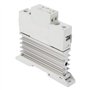Relais à Semi-Conducteurs Monophasé SMT4810L / SMT4825L AC de contrôle CC ultra-mince avec base 10A / 25A 42VAC-480VAC