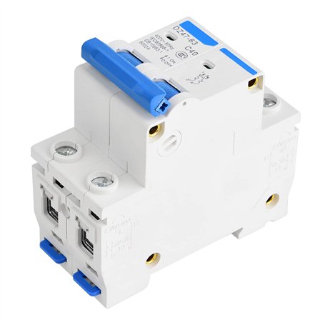 Disjoncteur Miniature DZ47-63 Commutateur Pneumatique Protection Contre les Fuites AC 2P 400V 25A 40A 50A 63A (40A)