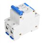 Disjoncteur Miniature DZ47-63 Commutateur Pneumatique Protection Contre les Fuites AC 2P 400V 25A 40A 50A 63A (40A)