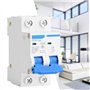 Disjoncteur Miniature DZ47-63 Commutateur Pneumatique Protection Contre les Fuites AC 2P 400V 25A 40A 50A 63A (40A)