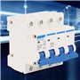 4P 6KA 50Hz DZ47-63 Disjoncteur Miniature 40A 400V Courant Surcharge Court-Circuit Protection pour Lignes de Distribution D'écla