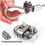 20 Pièces Serre Cable Acier M2 Serre Cable Inox 304 U Boulon Clip de Câble Métalliques pour Câble Métallique de Corde 2mm
