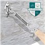 6 Pièces Tendeur Cable M5 Tendeur Cable Inox 304 Réglable Crochet de Ridoir et Crochet pour Tendeur de Fil Cable Acier Corde Cro