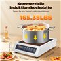 cuisinière à induction professionnelle avec chauffage rapide et contrôle de la tempér