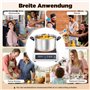 Cuisinière à induction commerciale 3500 W, cuisinière à induction professionnelle avec chauffage rapide et contrôle de la tempér