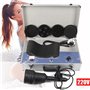 Appareil de massage manuel vibrant pour le corps - Machine à brûler les graisses à vibration G5 - Boîte de rangement portable - 