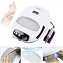 Accessoire de ponceuse à ongles, 3 en 1, lime à ongles, sèche-ongles, kit de pédicure électrique, écran LED, poignée confortable