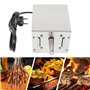 JUUTALK Moteur de barbecue pour cochon de lait - 80-100 kg - Moteur à broche en acier inoxydable - Moteur électrique - 15 ~ 45 °