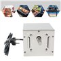 JUUTALK Moteur de barbecue pour cochon de lait - 80-100 kg - Moteur à broche en acier inoxydable - Moteur électrique - 15 ~ 45 °