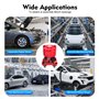 WINZING Kit d'outils de montage pour roulement de roue et moyeu de roue de qualité supérieure avec extracteur de 82 mm, kit d'ad