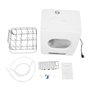 Lave-vaisselle de table, 800 W, moteur en cuivre pur, nettoyage rotatif à 360°, 5 programmes de lavage, mini lave-vaisselle avec