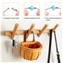 WLUOS 50 Pièces 15 cm Porte-Clés en Fil Porte-Clés en Câble Boucle Cable Porte Clé en Fil Acier Inoxydable avec Serrure à Vis po