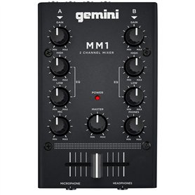 Gemini MM-1 Table de mixage mini 2 canaux