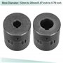 sourcing map Flexible Accouplement Arbre 12mm à 20mm 53mm x 44.5mm Moteur Coupleur Raccord