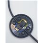 L'Interrupteur à Pédale MZMing [1 Simple] Peut Etre Connecté à des Ampoules Noires Souples Standard à 2 ou 3 Fils Pour Lampes de