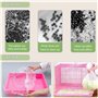 PEFAVPRO Revêtement Plastique pour Cage à Lapin, 50 Pièces Doublure de Cage de Lapin jetable pour Cochon d'Inde Lapin Hamster Ch