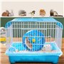 PEFAVPRO Revêtement Plastique pour Cage à Lapin, 50 Pièces Doublure de Cage de Lapin jetable pour Cochon d'Inde Lapin Hamster Ch