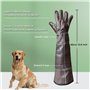 6 Pouces Gants en Cuir Renforcé Anti-Morsure pour Le Bain