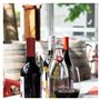 OHYER 100 Pièces Vin Capsules Rétractables en PVC Capsules Thermorétractables Bouteille Vin Capsules Rétractable Bouchon Thermor