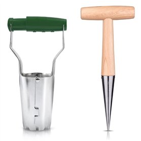 Guador Ensemble de Pots de Fleurs bulbeux 2 pièces