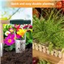 Guador Ensemble de Pots de Fleurs bulbeux 2 pièces, Ensemble d'outils à Main pour bulbes de Fleurs, utilisé pour Planter des Fle