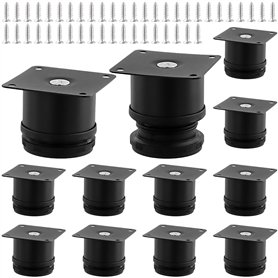 YIXNSW Lot de 12 pieds de meubles de 5 cm
