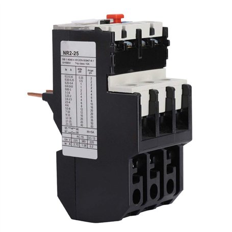 NR2-25 Relais de Protection Thermique de Surcharge Protection de Moteur électrique Réglable