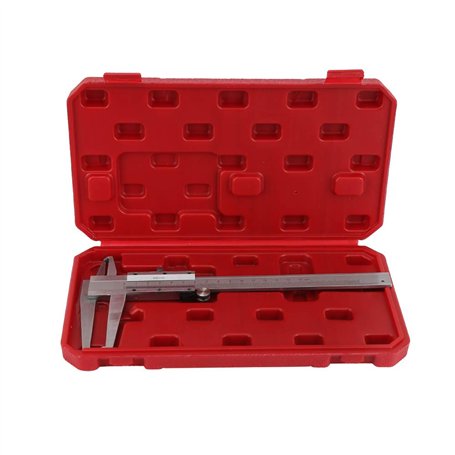 Intérieur Groove Vernier Pied à Coulisse Micromètre Jauge Vernier Règle de Travail Du Bois Outil de Mesure 9-150 Mm acier au Car