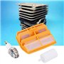Bougie d'allumage 544080802 Kit Spark Plug de bougie d'allumage pour filtre à air pour 445 450 Filtre à air d 'étincelle fit kit
