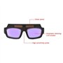 Lunettes de Soudure Lunettes de Protection protectrices pour assombrissement Automatique Solaire des Lunettes de Soudure pour Le