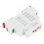 Relais Temporisé GRT8-M1 avec 10 Fonctions, Montage sur Rail DIN 35MM, Tension AC/DC de 12V ~ 240V 50-60Hz