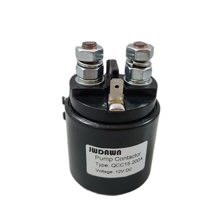 Contacteur de moteur de pompe hydraulique QCC15 200 A 12 V gagnant de bobine 12 V 200 A Commutateur de relais solénoïde pour cha