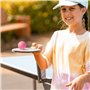 arrderly Lot de 30 balles de ping-pong roses pour animaux de compagnie, décorations de fête, convient pour les jeux familiaux, l