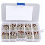 HALJIA Assortiment de 200 diodes Zener 1 W Modèles : 1N4728 1N4729 1N4730 1N4731 1N4732 1N4733 1N4734 1N4735 1N4736 1N4737