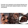 Fayelong Bain-marie pour chocolat chaudière électrique pour faire fondre le chocolat machine à chocolat en acier inoxydable 2 ré