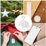 Hang Tag String Prix Hang Tags pour étiquettes String Hang Tags Fasteners avec attache pour attacher étiquettes, vêtements, bijo