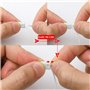 Hang Tag String Prix Hang Tags pour étiquettes String Hang Tags Fasteners avec attache pour attacher étiquettes, vêtements, bijo