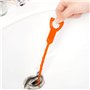 Chingde Crochet de nettoyage evier, 6 pièces Outil de vidange des cheveux Spring Pipe Dredging Sewer Dredging Tools Drain Snake 