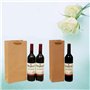 24pcs à Main de vin en Papier Kraft vin boit Le d'emballage de Rangement réutilisable pour Bouteilles de vin spiritueux Whisky (