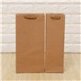 24pcs à Main de vin en Papier Kraft vin boit Le d'emballage de Rangement réutilisable pour Bouteilles de vin spiritueux Whisky (