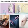 SUPVOX Kits D'entretien Des Chaussures Brosse à Chaussures avec Manche en Bois Chiffons pour Chaussures Cirage Crème à Chaussure