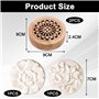 Lot de 2 Pierres Parfumées pour Huiles Essentielles - Diffuseur d'Air pour Chambre à Coucher