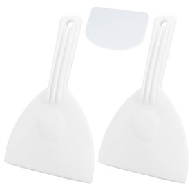 Lot de 2 spatules à pâte - Spatule à pizza flexible - Avec trous de suspension - Peu encombrant - Pour pizza
