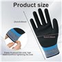 Gants d'électricien - Gants isolants - Résistance à la tension - 400 V - Gants de protection - Gants de travail - Gants en caout