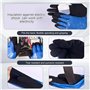 Gants d'électricien - Gants isolants - Résistance à la tension - 400 V - Gants de protection - Gants de travail - Gants en caout