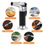 MXTIMWAN Chalumeau Gaz Bricolage, Torche à Butane avec Verrouillage de Sécurité, Brûleur à Flamme, Chalumeau Gaz Cuisine pour Cu